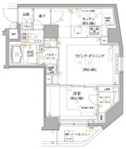 REALIZE浅草Ⅳの間取り画像