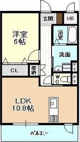 ディアコートKⅦの間取り画像
