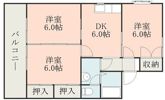 セジュール城殿B棟の間取り画像