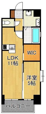 シュライン恵比寿タワーレジデンスの間取り画像