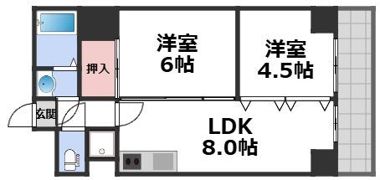 ウエンズ小路の間取り画像
