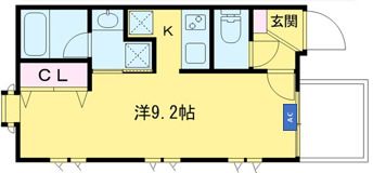 ミルーム赤坂の間取り画像