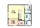 LUX B棟の間取り画像
