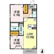 パークフラッツ多賀城の間取り画像