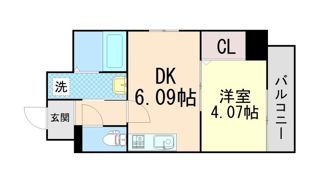 クローバー・クレア池田の間取り画像