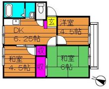ガーデン三宅ハイツの間取り画像