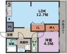 ハイムプレセアの間取り画像