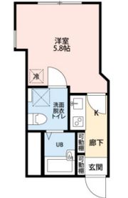 中町フラッツの間取り画像