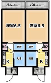 ソレイユ川﨑の間取り画像