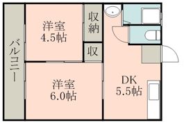 東栄ハイツⅠの間取り画像