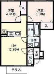 コンフォートヴィレッジIIの間取り画像