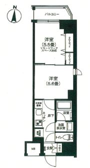 アイルプレミアム錦糸町の間取り画像