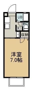 エスポワール千草 Bの間取り画像