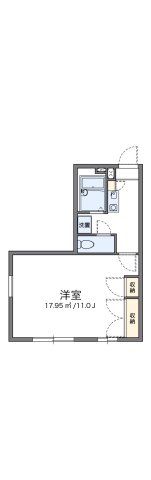 レオパレスHONDAの間取り画像