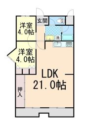朝日プラザ東豊中の間取り画像