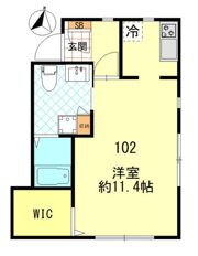 ミニヨン荻窪の間取り画像