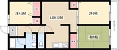 ダイアパレス喜多山の間取り画像
