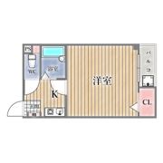 香川ハイツの間取り画像