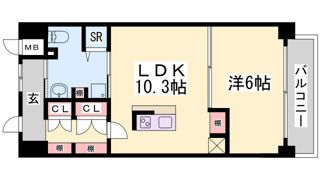 ナタリー神戸の間取り画像