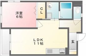 ニューガーデン壱番館の間取り画像
