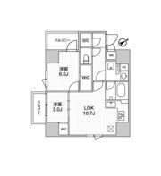 ALTERNA三軒茶屋の間取り画像