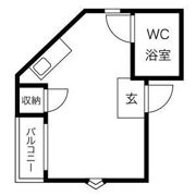 JPアパートメント枚方Ⅱの間取り画像