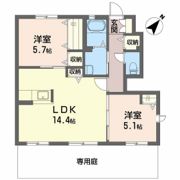 ブランドール山崎 壱番館の間取り画像