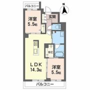 リヴィエール津島の間取り画像