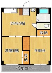アリエス井堀の間取り画像