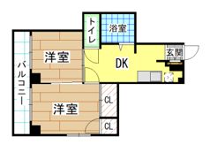 ヴィンテージ南小倉の間取り画像
