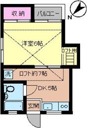 ハイツシライシの間取り画像