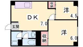 グランディア北野山本通りの間取り画像