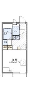 レオパレスベルウッドの間取り画像