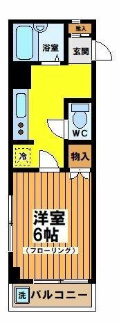 コート山谷の間取り画像