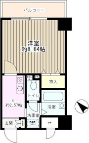 グロリア大洋の間取り画像