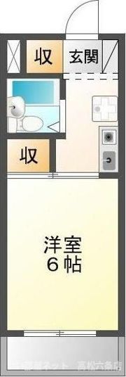 シルバーハットの間取り画像