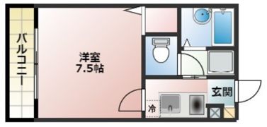 オーラ新浦安の間取り画像