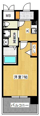 SWISS梅田東の間取り画像