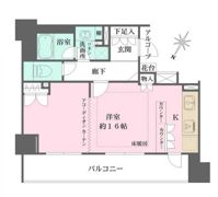 グランスイート日本橋人形町の間取り画像