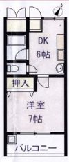 ヌーベル春日の間取り画像