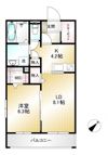 グランメゾン倉敷駅前の間取り画像