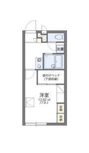 レオパレスパル3の間取り画像