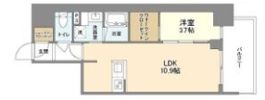 RJRプレシア南堀江の間取り画像