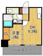 No.71 オリエントトラストタワーの間取り画像