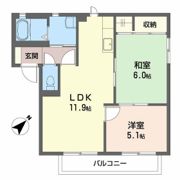 エクセルハイツの間取り画像