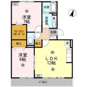 クレール友松の間取り画像