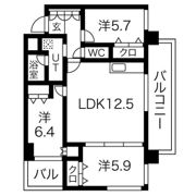 クラウディア野江の間取り画像