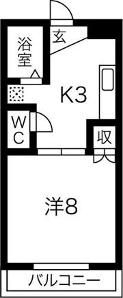 リバーサイドMの間取り画像