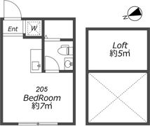 Apartmenthouse足立舎人の間取り画像