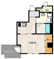 ルーエハイム千里丘の間取り画像